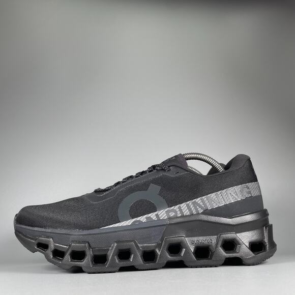 On Cloudmonster 2 Men\'s Size 9 Black/Eclipse Running Sneakers Athletic Shoes NEW main image 6